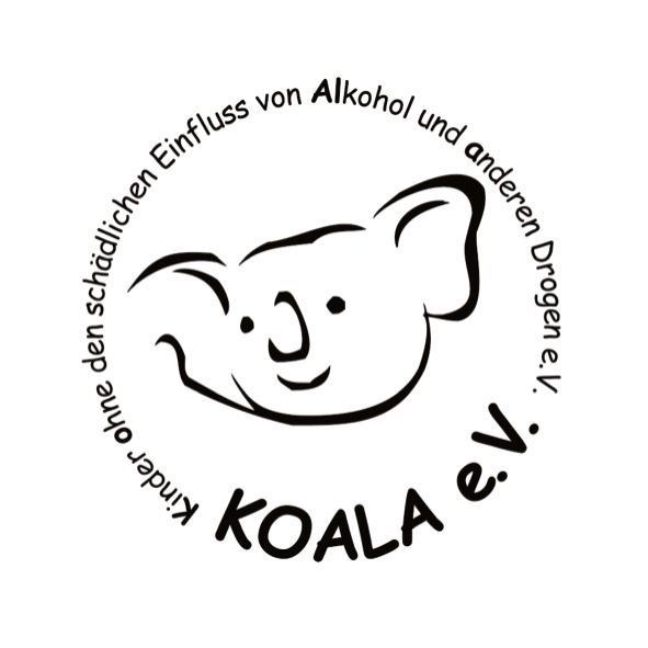 Logo: Koala e.V., zum Koala e.V., Kinder ohne den schädlichen Einfluss von Alkohol und anderen Drogen e.V.